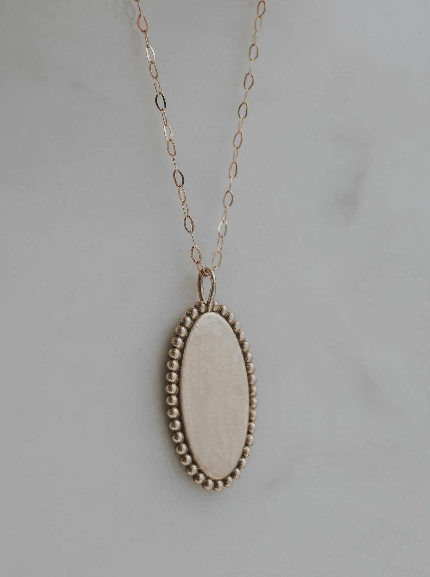 Oval Aniseed Pendant