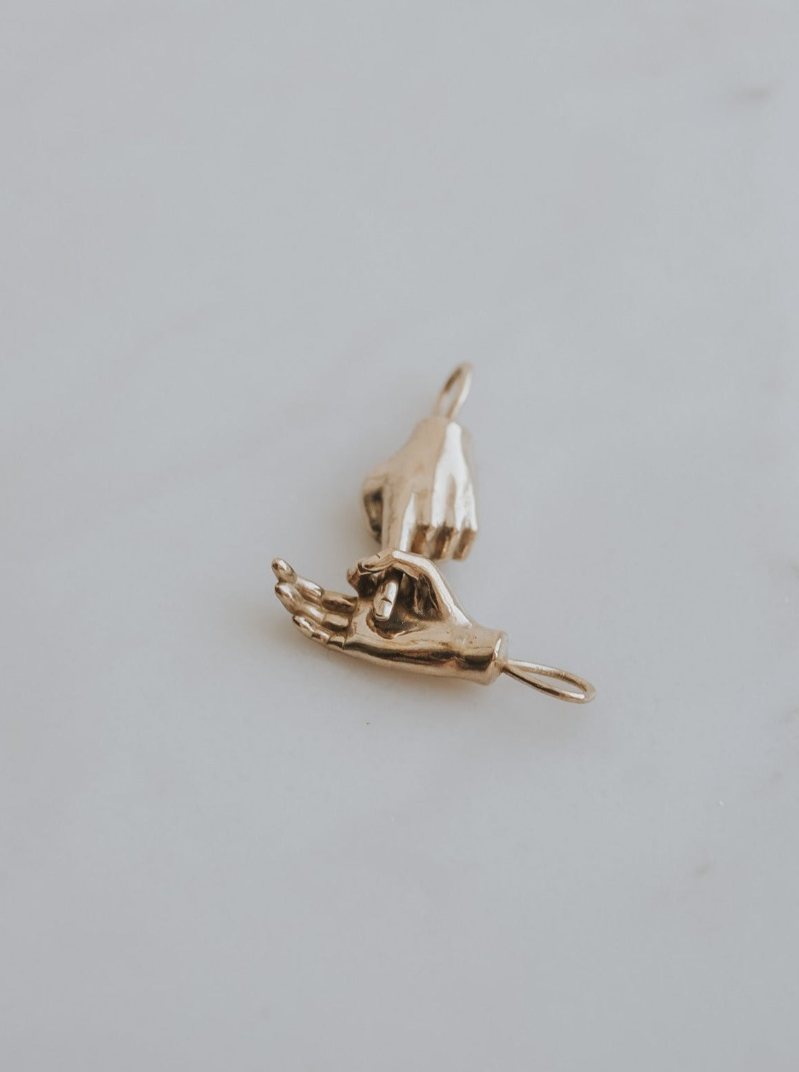 Lovers - Two Hand Pendants