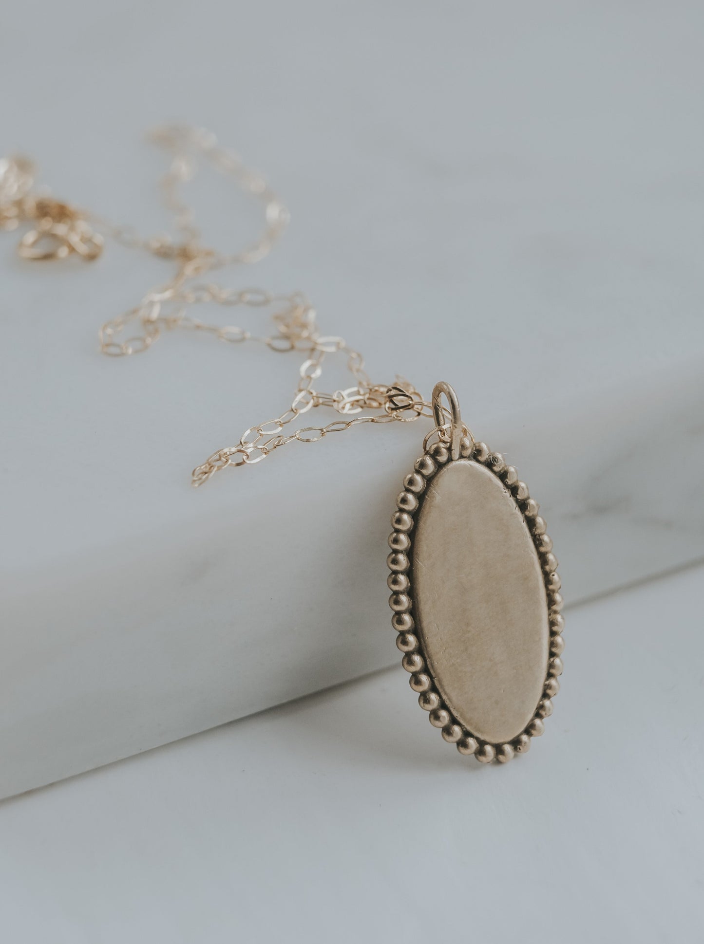 Oval Aniseed Pendant